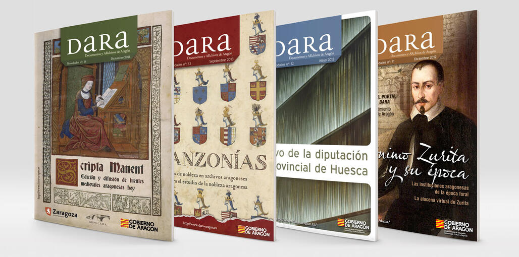 Portadas revista "DARA Novedades"