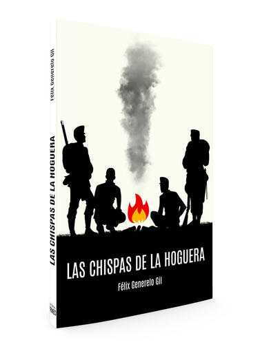 Cubierta del libro "Las chispas de la hoguera"