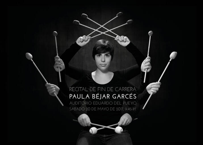 Cartel recital Paula Béjar